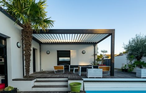 Pergola bioclimatique